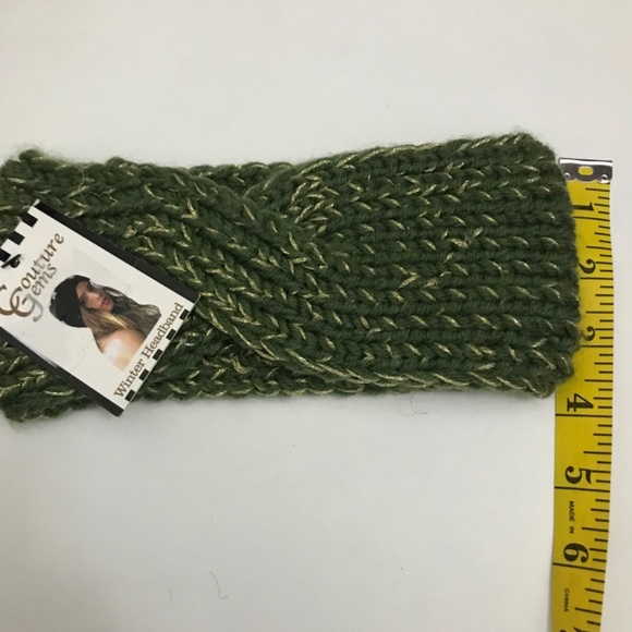 Women’s Headband Green Color One Size - Picture 5 of 7